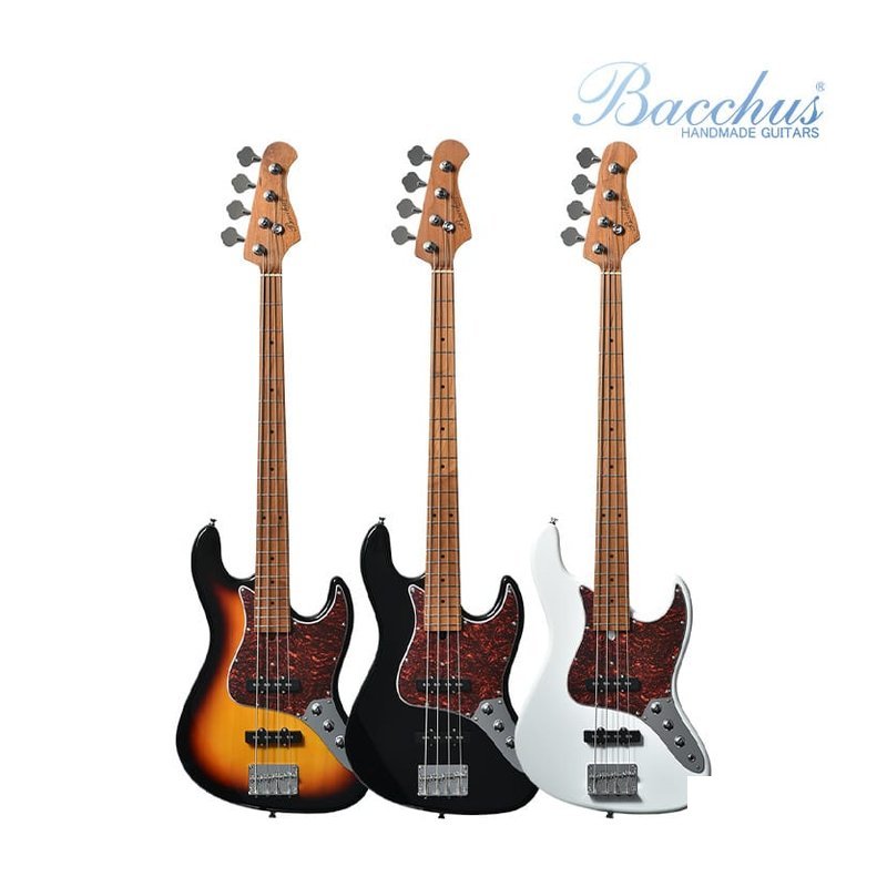 Bacchus WJB-1DX RSM/M 電貝斯 含原廠配件組（三色） — 三峽貝斯