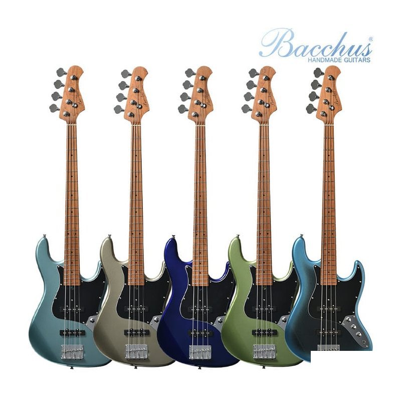 Bacchus WJB-1DX RSM/M 電貝斯 含原廠配件組（四色） — 三峽貝斯