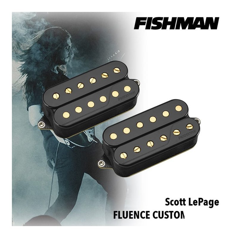 簽名款 Fishman Fluence Custom Series Scott LePage 主動式 拾音器 — 三峽配件 / 週邊